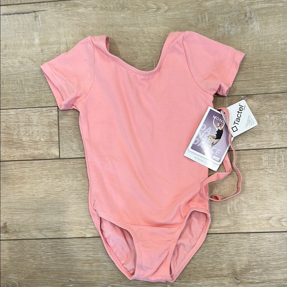 MONDOR cap sleeve bodysuit w/belt